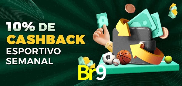 10% de bônus de cashback na Br9